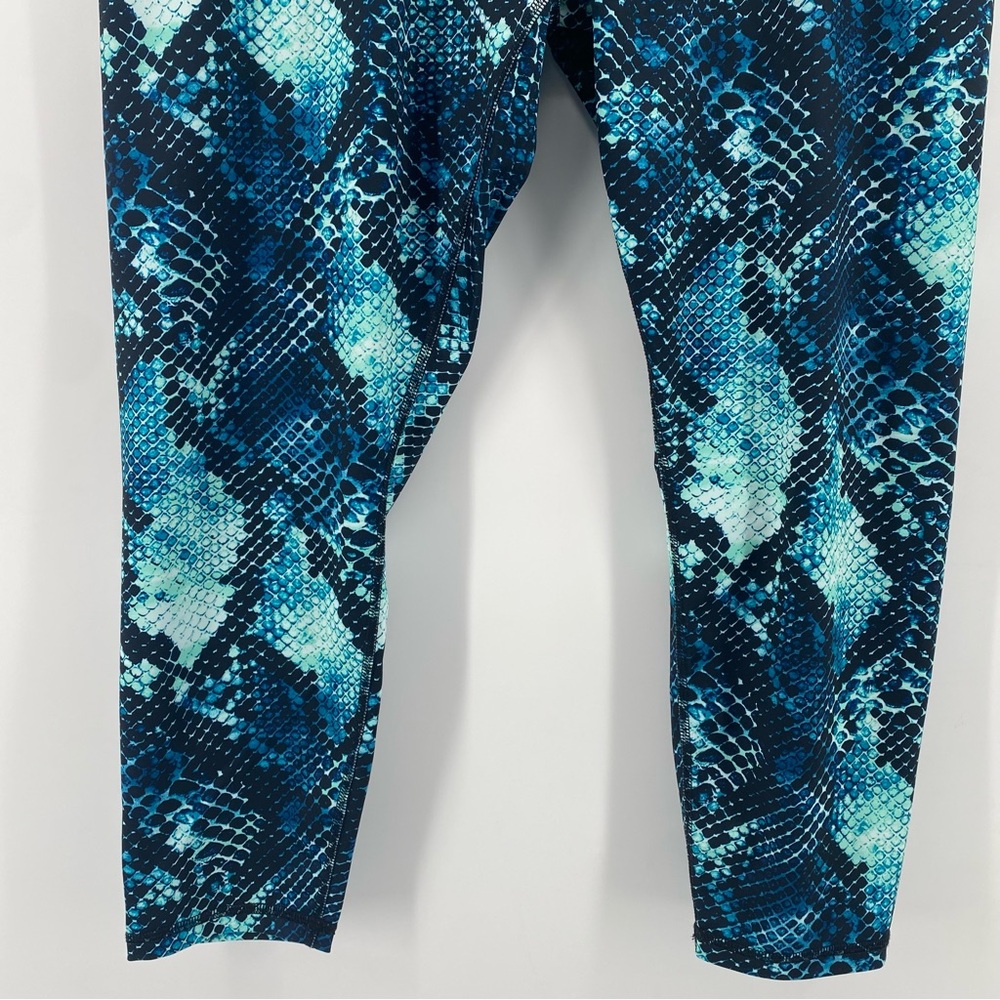 XERSION Womens XL High Rise Quick Dry Capri Leggings Stretch Waist Jogger Pants - Picture 3 of 9
